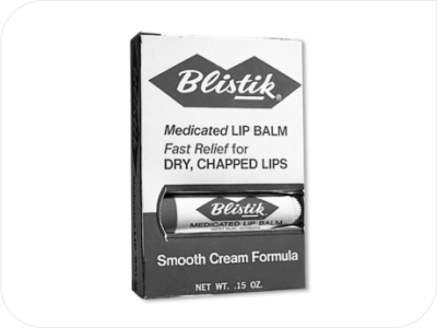 Blistex Lip Balm Package from 1956