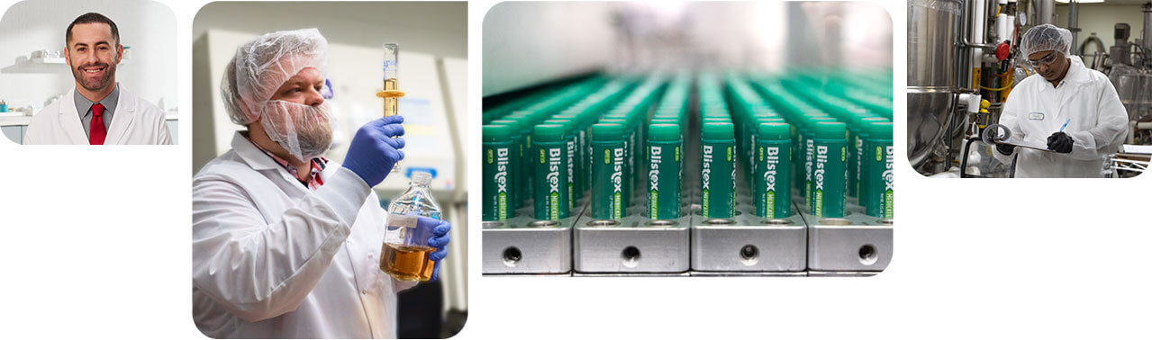 Blistex product development